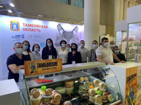 Производители Тамбовской области представляют свою продукцию на Международной выставке «Продэкспо-2022»