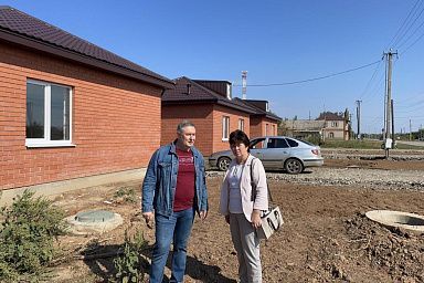 Строительство жилых домов для работников АПК и соцсферы Ровенского района Саратовской области вышло на финальную стадию
