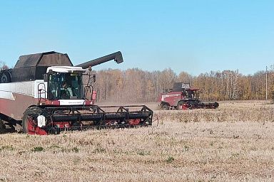 Уборочная кампания в Томской области выполнена на 83 процента