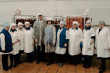 Заместитель Губернатора Вологодской области посетил производственную площадку АО «Вологодский мясокомбинат»