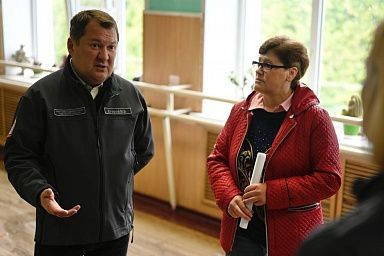 Глава Тамбовской области Максим Егоров посетил с рабочим визитом Знаменский район