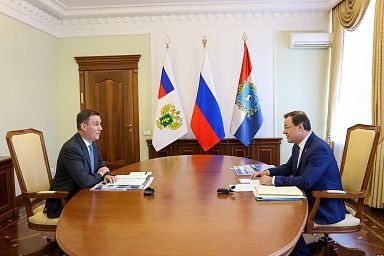 Дмитрий Патрушев и Дмитрий Азаров обсудили развитие АПК Самарской области