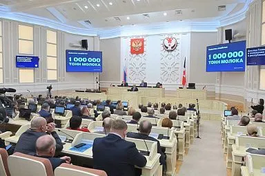 В 2023 году Удмуртия произвела 1 млн тонн молока