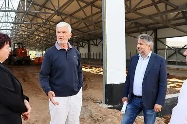 В Ивановской области на предприятии «Вергуза» намерены удвоить производство молока за счет строительства новых ферм